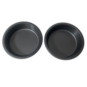 Pampered Chef 6" Baking Pan 17B NEW (set of 2)‎